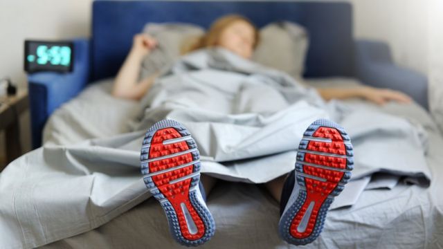 Mujer durmiendo
