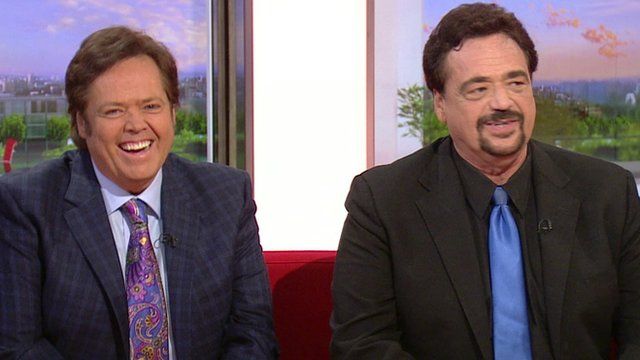 Jimmy and Jay Osmond