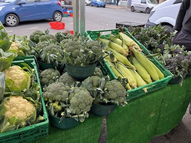 Marketstall in Marlborough High Street. Link takes you to the town council's survey.