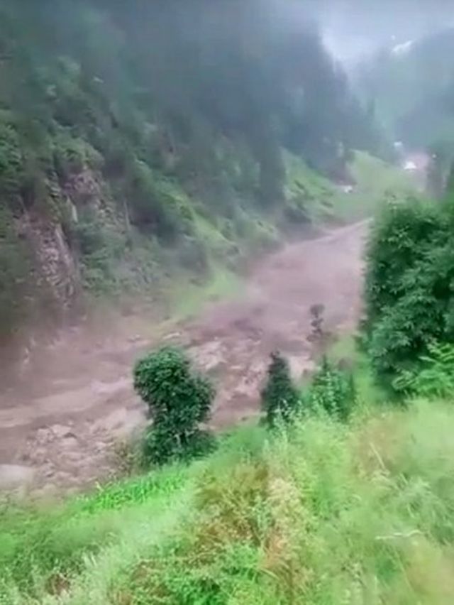 نیلم وادی، سیلاب