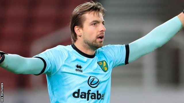 Norwich City goalkeeper signs three-and-a-half year contract extension BBC Sport
