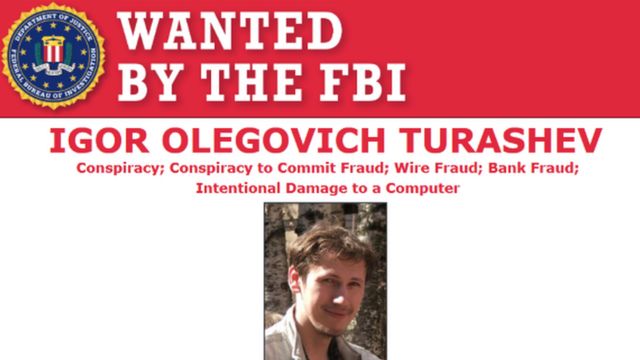 Turashev wanted poster
