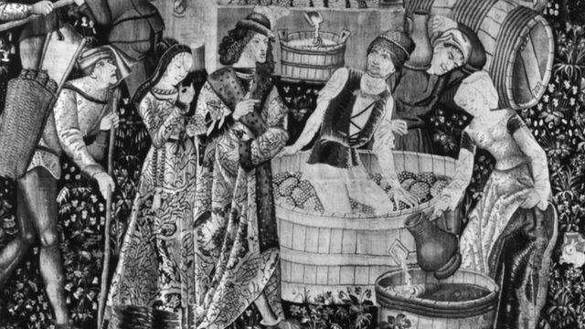 Preparación de vino