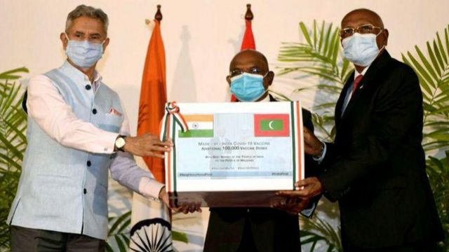 மாலத்தீவுக்கு இந்தியா செய்த உதவிகள்