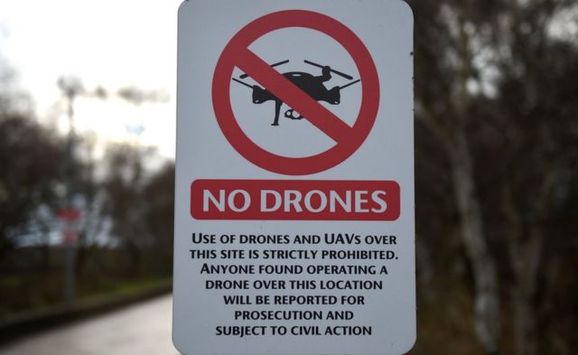 Запрет на использование дронов