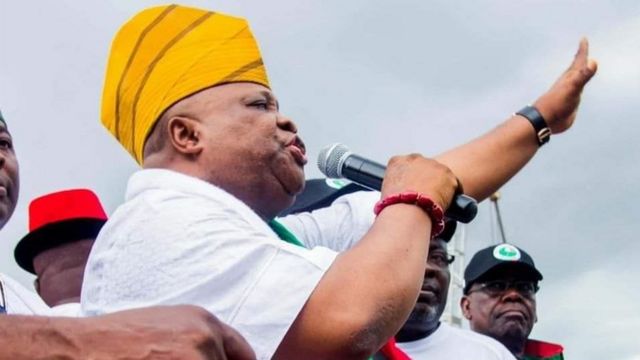 Osun election tribunal: PDP Ademola Adeleke say im dey ready to jam APC for  appeal court - BBC News Pidgin