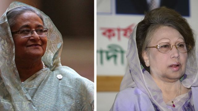 শেখ হাসিনা এবং খালেদা জিয়া ।