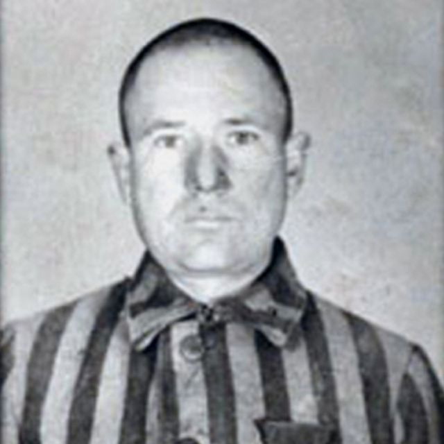 Retrato de Gajowniczek como priosioneiro
