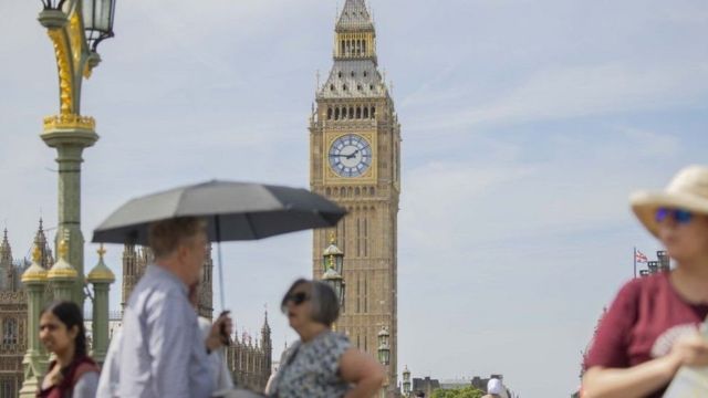 Londres est au niveau d'alerte trois en raison des températures élevées
