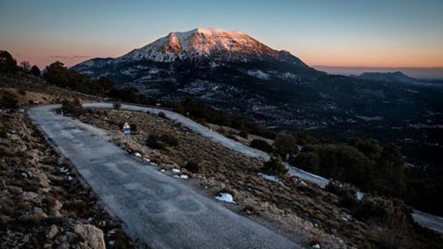 El paisaje que rodea la zona de Orce