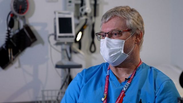 英国首例确诊新冠患者2020年1月在纽卡斯尔住院，主治医生是马蒂亚斯·施密德(Matthias Schmid)。(photo:BBC)