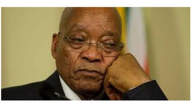 le Président de l'Afrique du Sud Jacob Zuma
