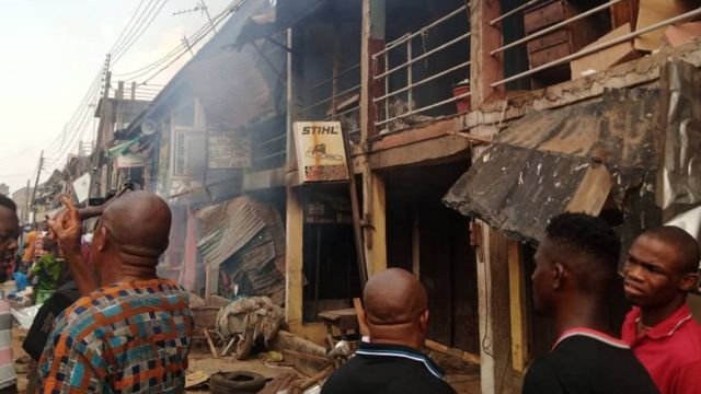 Onitsha Fire Outbreak: Wetin We Sabi About Di 'explosion' For Onitsha 