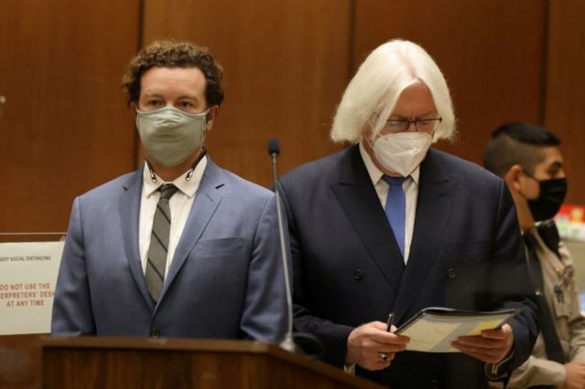 Danny Masterson en el tribunal