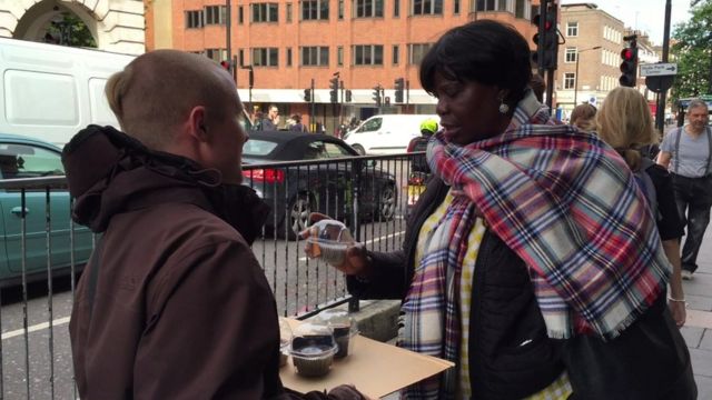 Hare Krishna devotees hand out cupcakes on 50th birthday - BBC News