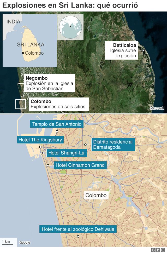 mapa explosiones