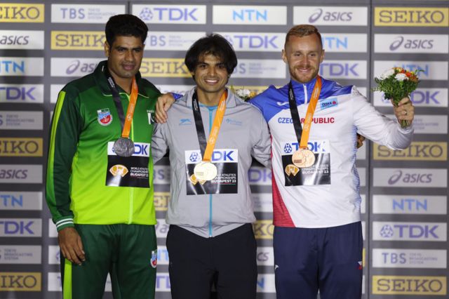 நீரஜ் சோப்ராவுக்கு தங்கம்