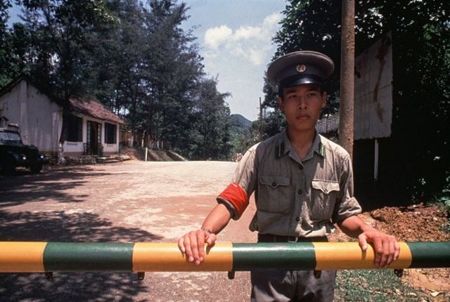 Bộ đội biên phòng trên mặt trận Trung-Việt vào tháng 8 năm 1978 ở miền Bắc Việt Nam