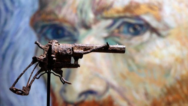 Arma que teria sido usada por Van Gogh para se matar