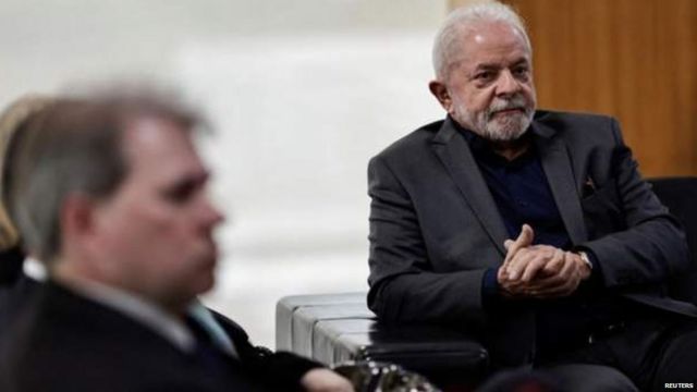 Lula's first cabinet meeting