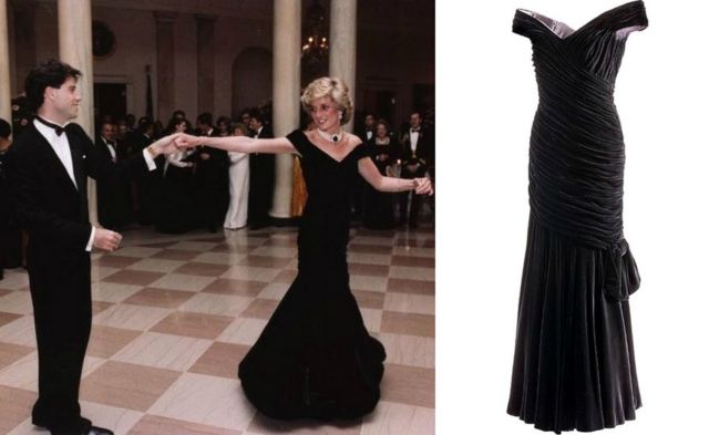 John Travolta and Princess Diana/Dress