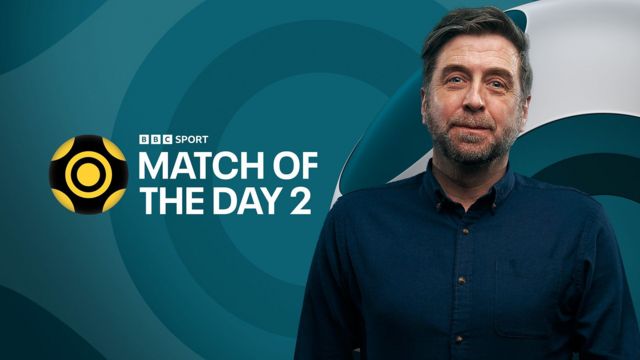 Match of the Day 2 graphic with Mark Chapman