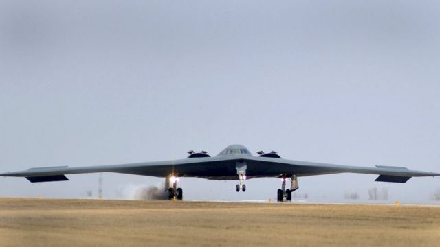 Bombardero de la fuerza aérea de EE.UU.