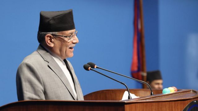 प्रधानमन्त्री प्रचण्डले संसद्‌मा आफ्नो भारत भ्रमणलाई लिएर प्रश्नहरू सामना गरिरहेका छन् 