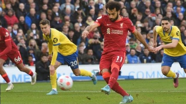 محمد صلاح سجل الهدف 20 في الدوري الإنجليزي