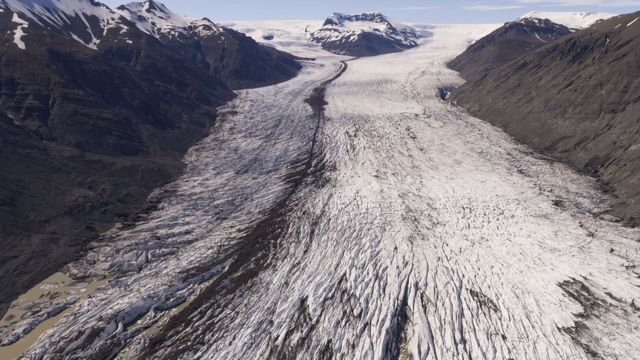 Heinabergsjökull glacier 2019