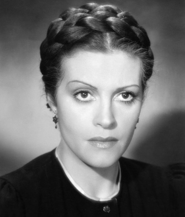 Deutsche Schauspielerin Sybille Schmitz im Jahr 1942.