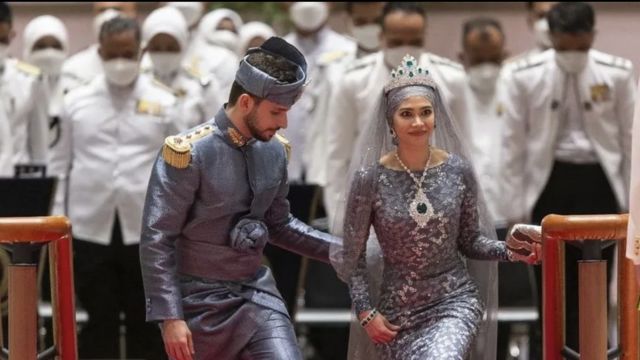 حفل زفاف ابنة سلطان بروناي