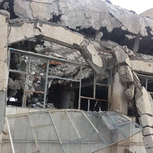 Эту фотографию сотрудники Cija сделали в Главном разведывательном управлении Ракки - одном из тех мест, где были найдены документы