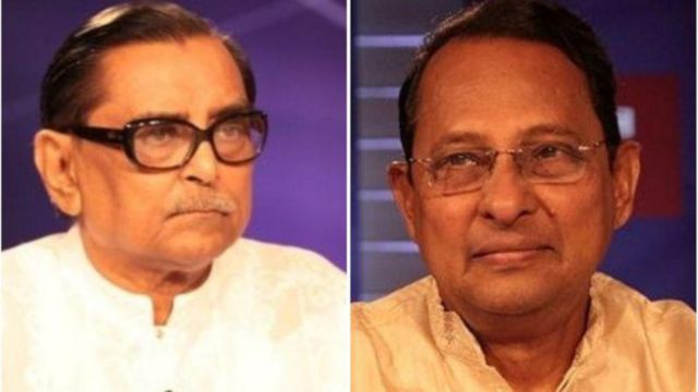 রাশেদ খান মেনন ও হাসানুল হক ইনু। 