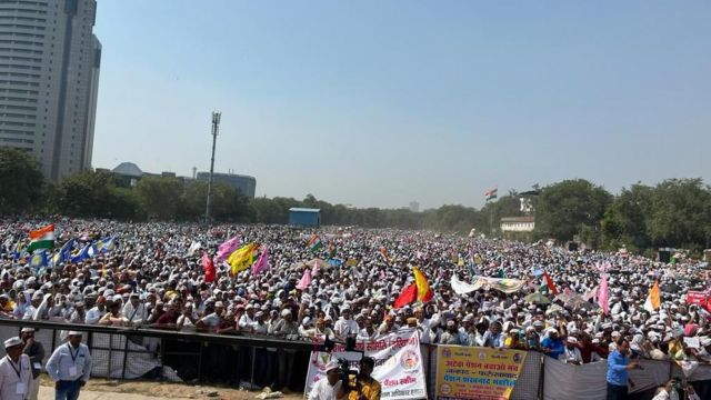 OPS की मांग के शंखनाद से गूंज उठा दिल्ली का रामलीला ग्राउंड, आगे के लिए…-Ramlila Ground of Delhi echoed with the demand of OPS, for further…