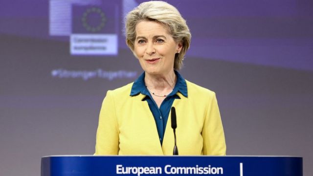 Avrupa Komisyonu, Ukrayna ve Moldova'ya 'AB'ye aday ülke' statüsü verilmesini tavsiye etti 2 AB Komisyonu Başkanı Ursula von der Leyen