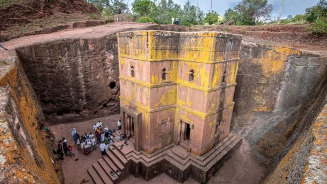 Lalibela: las misteriosas iglesias bajo tierra Patrimonio de la Humanidad  que fueron tomadas por los rebeldes en Etiopía - BBC News Mundo