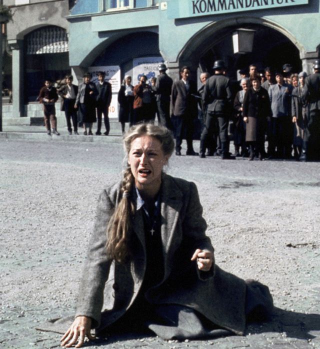 Meryl Streep en una escena de "Holocausto"