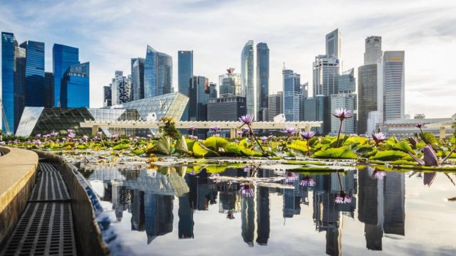 Una vista de Singapur