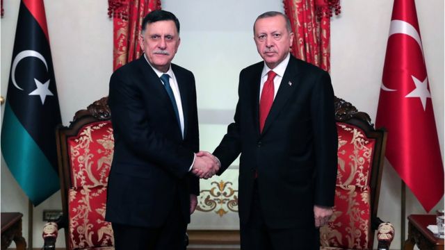 Al-Saraj 27 Kasım'da Cumhurbaşkanı Erdoğan'la İstanbul'da görüşmüştü