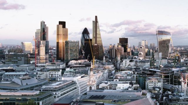 City of London skyline