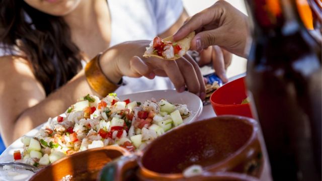 Ceviche is one of the star dishes of Peruvian gastronomy.