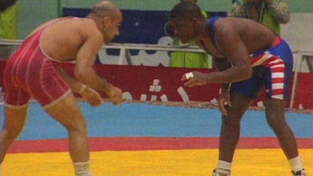 When Iran And The Us Met On A Wrestling Mat Bbc News