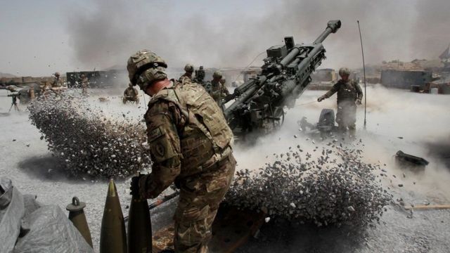 美軍在阿富汗