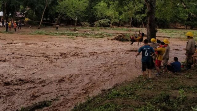 Rescate en Honduras