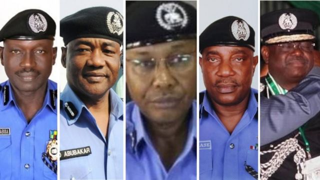 Past and current Nigerian IGP