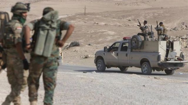 Igipolisi ca Irak caragize uruhara mu ntambara z'i Qayyarah mu kwezi kwa cumi