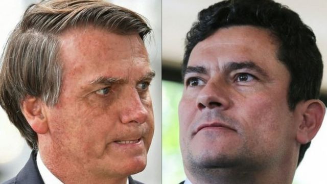 Bolsonaro e Moro vivem intensa troca de acusações desde que o ministro deixou o governo, no fim de abril