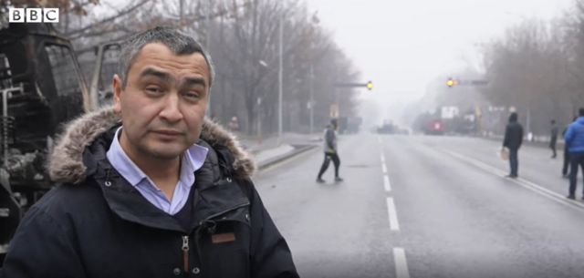 Abdujalil Abdurasulov, corresponsal de la BBC en Kazajistán.