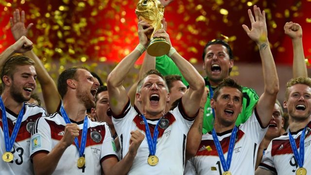 Alemania celebra su título mundial en 2014